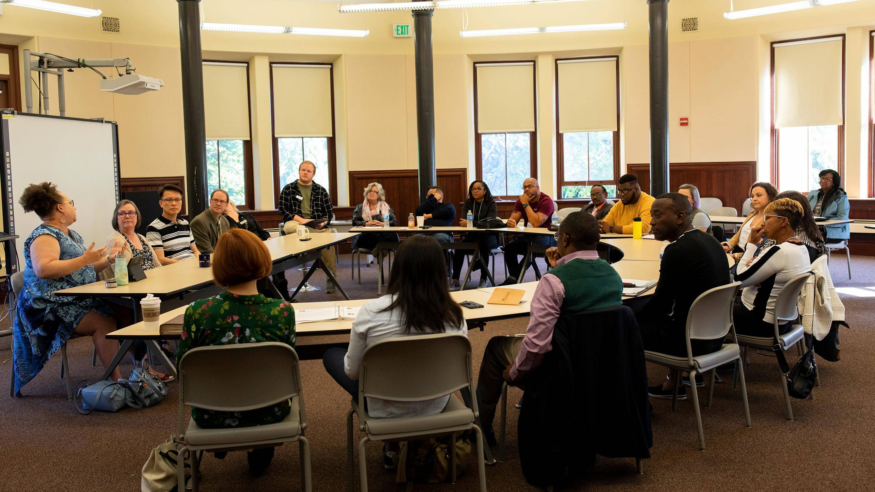 Media masthead - Theological seminary class