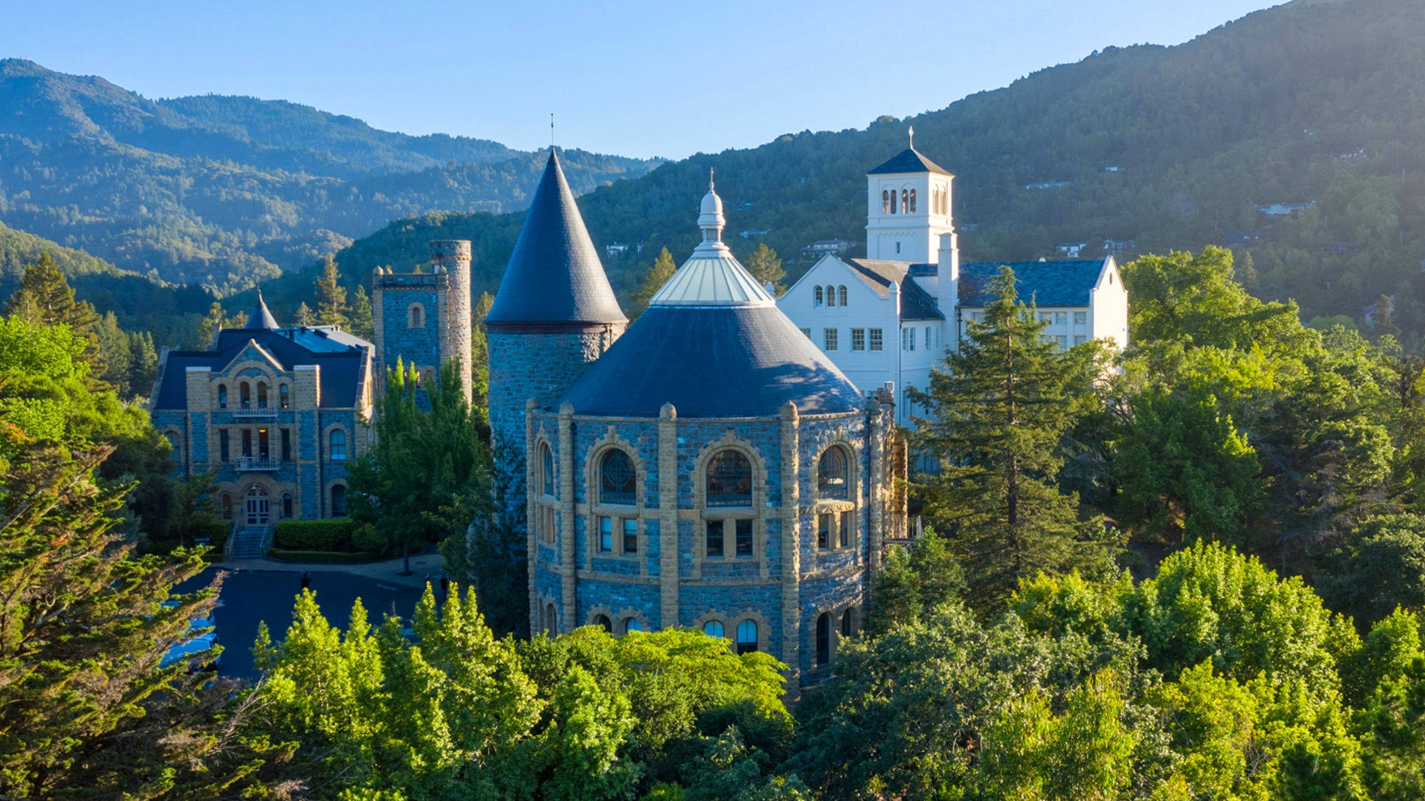 Marin campus aerial photo in San Francisco.
