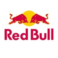 red bull logo with yellow sun