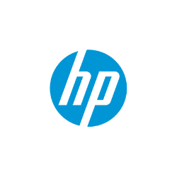 a blue circle with black letters