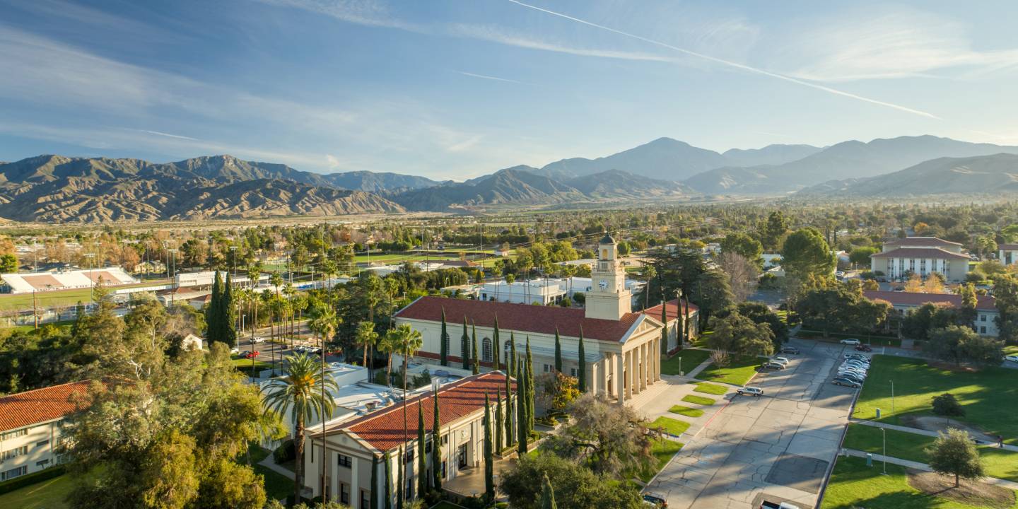 campus photo overlooking Chapel