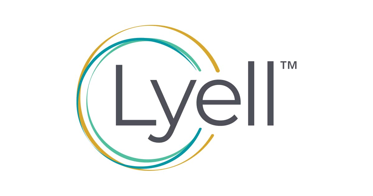 a logo with a circle and text