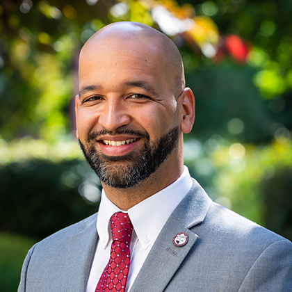 College of Arts and Sciences Dean Justin Rose